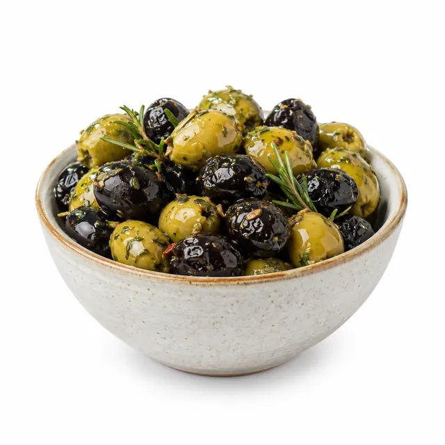 Mixed Black & Green Olives 1kg
